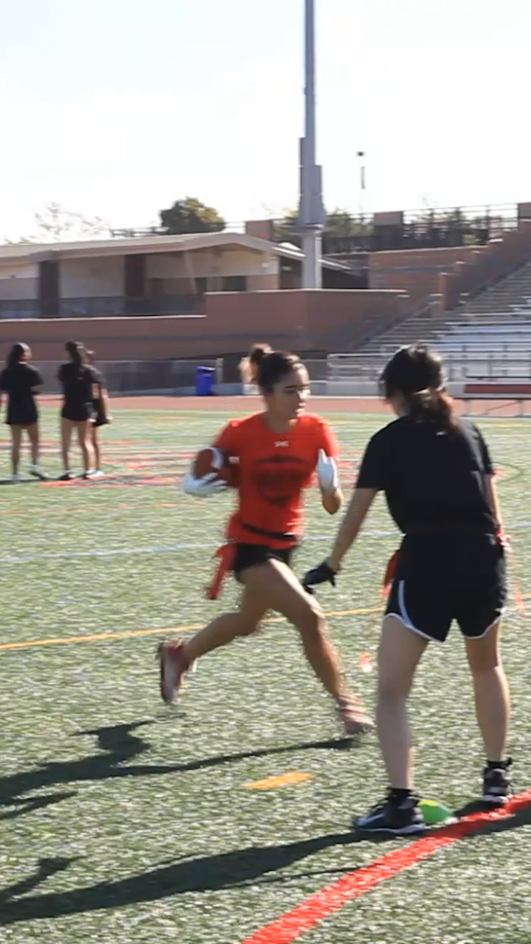 Shout-out to @ccagirlsflagfootball featured on CCA-TV this week! ⛳️🏈